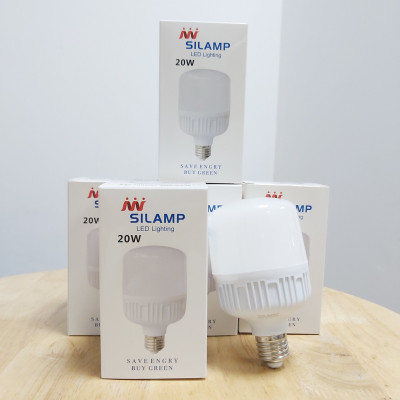 BÓNG ĐÈN LED TRỤ 20W ÁNH SÁNG TRẮNG - BẢO ĐẢM ĐỦ CÔNG SUẤT