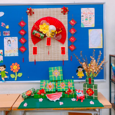 Mô hình bánh chưng, bánh tét, dưa hấu trang trí - Cây giả, hoa lụa Decor trang trí nhà cửa