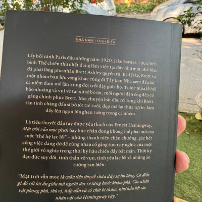 MẶT TRỜI VẪN MỌC – Ernest Hemingway – Nhật Phi dịch – Nhã Nam – NXB Văn học