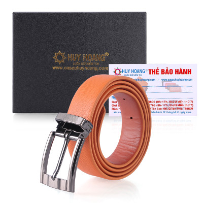 HC5138-39-40-41-42-43-44-45 - Thắt lưng nữ Huy Hoàng 3P màu hồng, đen, nâu, cam, xanh, đỏ, da