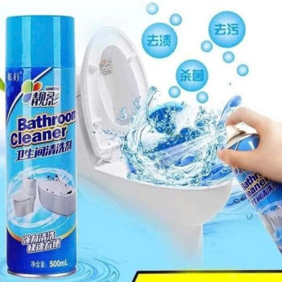 Chai Xịt Vệ Sinh Bọt Tuyết Phòng Tắm Bathroom Cleaner Siêu Sạch - Dung Tích 500ML Làm Sạch