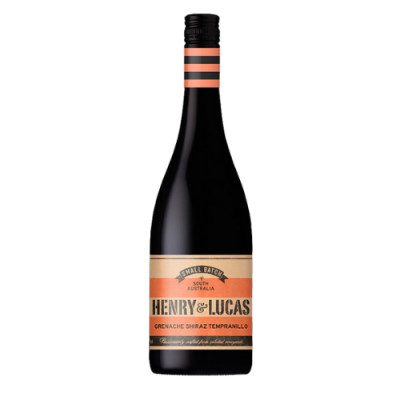 Rượu Vang Đỏ Dominic HENRY & LUCAS Grenache Shiraz Tempranillo 750ml 13.5% Acl