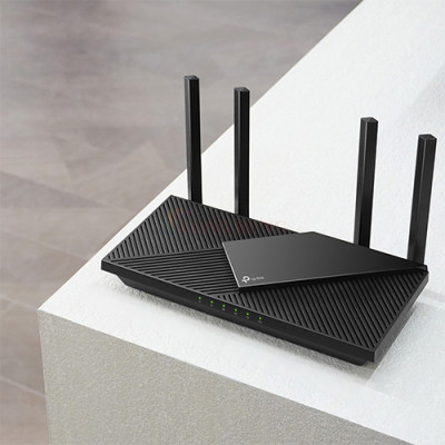 Router TP-Link Wifi 6 Dual-Band Muti-Gigabit with Two 2.5G Ports A3000 Router Archer AX55 Pro - Hàng chính hãng