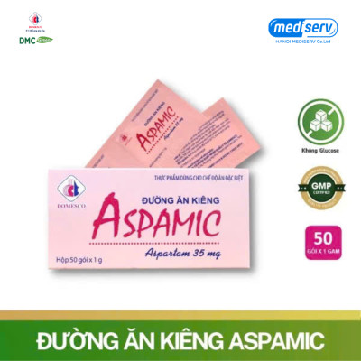 Thực phẩm dùng cho chế độ ăn đặc biệt: Đường ăn kiêng Aspamic