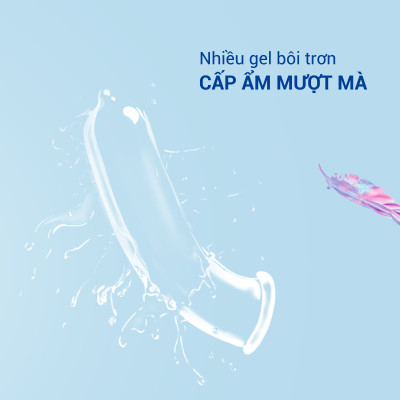 Bao cao su Shell Intense siêu mỏng 0.04mm - Hộp 3 cái | SHELL CHÍNH HÃNG