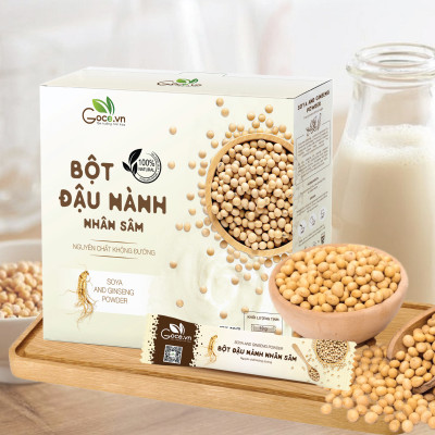 Bột đậu nành nhân sâm Goce - 180g (18 gói x 10g)