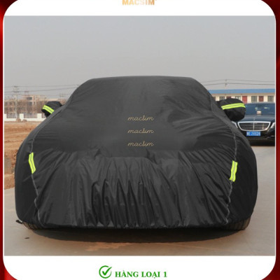 Bạt phủ ô tô Mercedes GLC nhãn hiệu Macsim sử dụng trong nhà và ngoài trời chất liệu Polyester - màu đen
