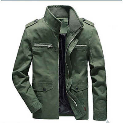 Áo khoác kaki nam 2 lớp cao cấp bkk18