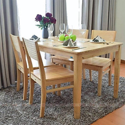 Bàn Gumi gỗ cao su [chỉ bàn]