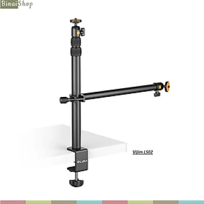 Vijim LS11 / LS02 / LS08 - Chân Đế Kẹp Bàn Kèm Tay Nối Dài Xoay 360 Độ Hỗ Trợ Cho Quay TikTok, Youtube, Review, Làm Đẹp - Hàng chính hãng