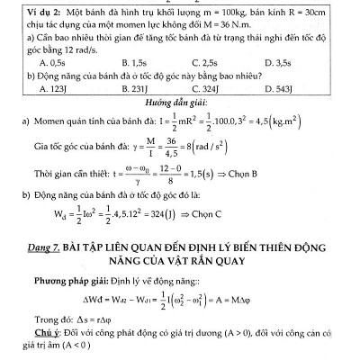 Kĩ Thuật Giải Nhanh Bài Tập Trắc Nghiệm Vật Lí 12 (Tập 1) 