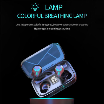 CINCATDY Tai Nghe Bluetooth V5.0 Earbuds Gaming Headphone True Wireless Headset - Hàng Chính Hãng