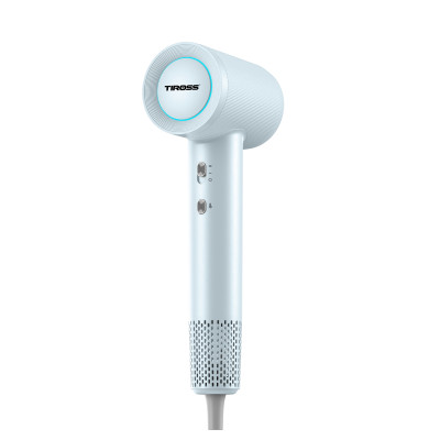 Máy sấy tóc tốc độ cao TIROSS TS4323, 2 tốc độ, 1500W - 3 màu (Trắng, Xanh, Hồng) - Hàng chính hãng