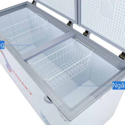 TỦ ĐÔNG MÁT INVERTER SANAKY 260 LÍT VH-3699W4K ĐỒNG (HÀNG CHÍNH HÃNG) (CHỈ GIAO HCM)