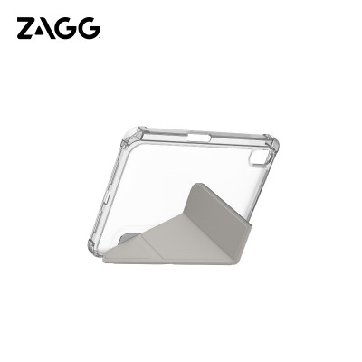 Ốp lưng iPad mini 2024 ZAGG Hampton Folio Light Gray, chống sốc bảo hành 1 năm - Hàng chính hãng