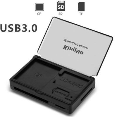 Đầu đọc thẻ nhớ USB 3.0 Kingma kèm hộp đựng hàng chính hãng.