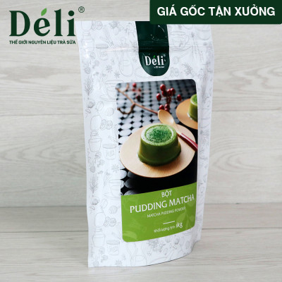 Pudding matcha Déli - Túi 1Kg