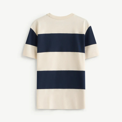 Áo thun tay ngắn nam sọc ngang Form Regular - RT 10S25TSS025 | ROUTINE CÀ MAU