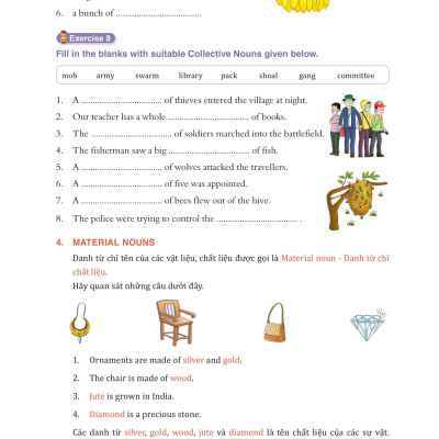 Bài Tập Bổ Trợ Ngữ Pháp Tiếng Anh - Lớp 4