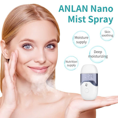 MÁy phun sương nano mini cầm tay dễ thương ( giao mẫu ngẫu nhiên) Chăm Sóc Và Làm Mát Da Mặt (BẬT: BẤM NÚT 2 LẦN)