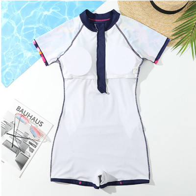 Váy Bơi Liền Thân Nữ Có Tay Cao Cấp