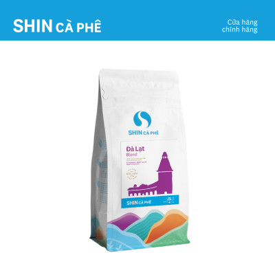 Cà phê VN Phin Đà Lạt Blend - SHIN Cà Phê - Cà phê đặc sản pha phin - Gói 250g
