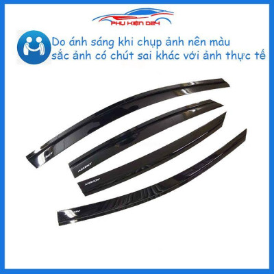 Vè mưa Accent 2018-2019-2020 vè đen che mưa bảo vệ trang trí xe