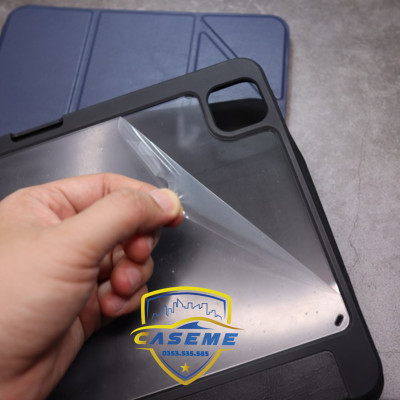 Bao Da Bevel Leather Case Chính Hãng Nillkin Dành Cho iPad Mini 6/Mini 7  - Hàng Chính Hãng