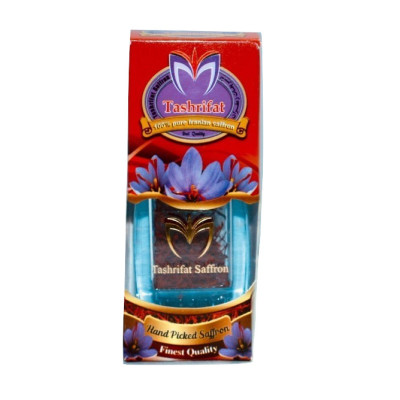 Nhụy hoa nghệ tây Tashrifat Saffron Premium loại Negin sợi to (1 Grams)