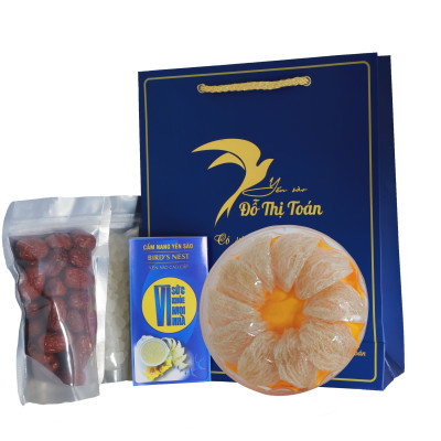 TINH CHẾ LOẠI 50GR 10 TAI - YẾN SÀO ĐỖ THỊ TOÁN - QUÀ TẶNG CAO CẤP YẾN SÀO - TĂNG CƯỜNG SỨC KHỎE