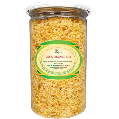 CHÀ BÔNG GÀ CHẤT LƯỢNG THƯƠNG HIỆU SK FOOD - HŨ 250G