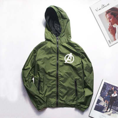 Áo khoác dù logo 2 lớp có nón 