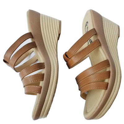 Dép Đế Xuồng Nữ Da Bò BIGGBEN Cao Cấp DX31