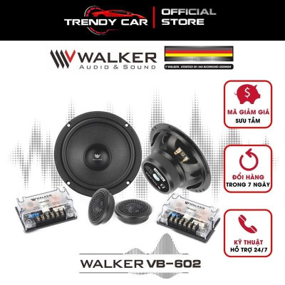 Loa Cánh Walker VB-602 Đẳng cấp Loa Đức âm Treble Cao Độ xe chuyên dụng gắn cho xe hơi Honda Toyota, hyundai