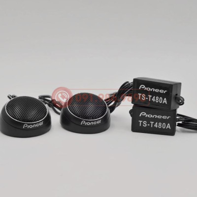 Bộ 2 Loa Treble Pioneer TS-T480A 6cm - Loa tép 300 W Max full bộ cho hệ thống loa xe hơi ô tô (Có kèm dây tụ phân tần)