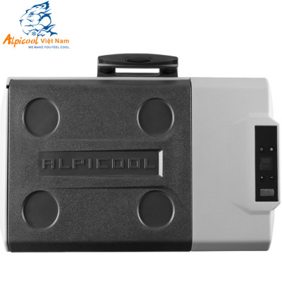 Tủ lạnh ô tô thông minh Alpicool Việt Nam 30 lít - CX30 - có tay kéo, bánh xe, làm đá nhanh kiêm hộp đựng thực phẩm, kiêm thùng đá cho tài xế, lái xe