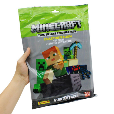 Bộ Thẻ Hình Khởi Đầu Minecraft 2 - Panini (Mẫu Sản Phẩm Bên Trong Là Ngẫu Nhiên)