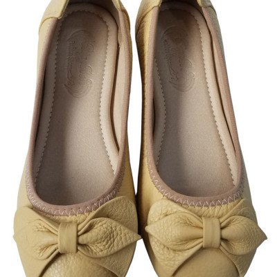 Giày búp bê nữ BIGGBEN da bò cao cấp BB97