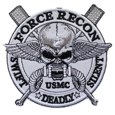 Patch_velcro FORCE RECON USMC chiến thuật