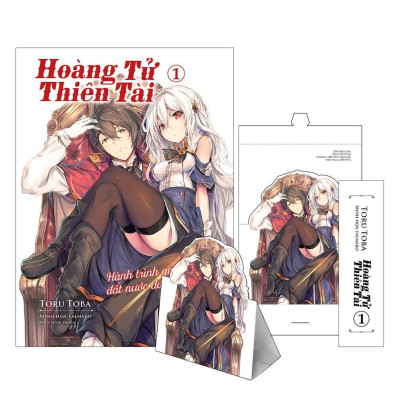 Sách - Hoàng Tử Thiên Tài - Hành Trình Gây Dựng Lại Đất Nước Đang Lâm Nguy - Tập 1 - Toru Toba - AZ Việt Nam