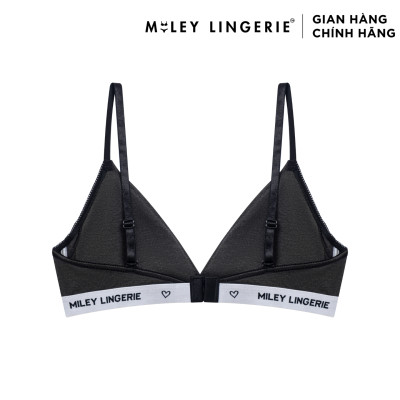 Bộ Đồ Lót Mút Mỏng Không Gọng thời Trang Và Quần Boxer Cotton Tự Nhiên Viền Lưng Logo BeingMe Miley Lingerie