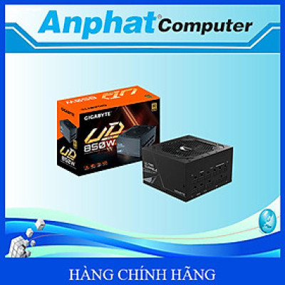 Nguồn máy tính Gigabyte UD850GM - 80 Plus Gold - Full Modular (850W) – Hàng Chính Hãng