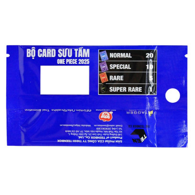 Bộ Thẻ Sưu Tầm One Piece 2025 - Tagger (6 Cards Ngẫu Nhiên/Túi)