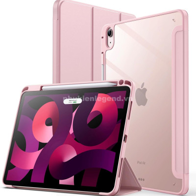 Bao da dành cho iPad Mini 7 Clear Folio hiệu Mutural lưng trong chống sốc - Hàng chính hãng