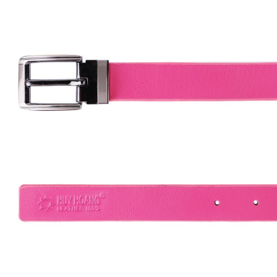 HJ5138-39-40-41-42-43-44-45 - Dây thắt lưng nữ Huy Hoàng 3P màu hồng, đen, nâu, cam, xanh, đỏ, da