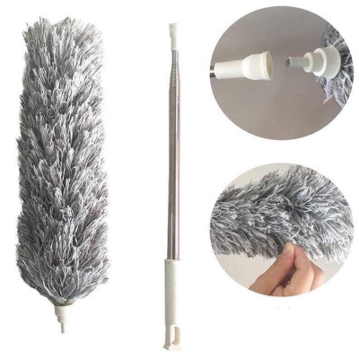 Chổi Quét Trần Nhà, Chổi Phất Trần Có Cán Điều Chỉnh Độ Dài Tới 2,8m Quét Mạng Nhện, Lau Chùi Bụi Bẩn Trên Cao miDoctor