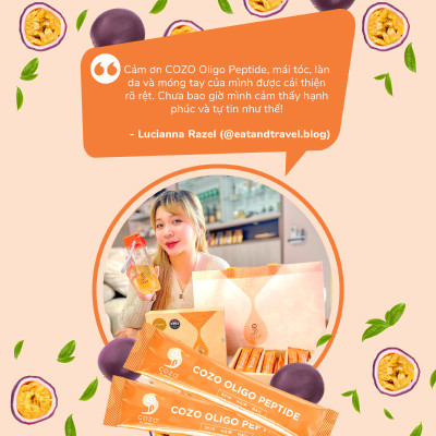 Bột Peptide COZO Oligo Peptide Giúp Tăng Cường Sản Xuất Collagen, Chống Lão Hóa, Làm Trắng Da và Dưỡng Ẩm 