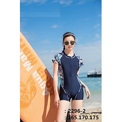 Váy Bơi Liền Thân Nữ Có Tay Cao Cấp