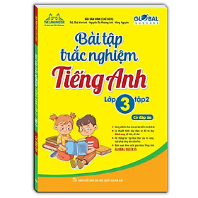 Sách - Global Success - Bài Tập Trắc Nghiệm Tiếng Anh Lớp 3 - Tập 2 - Minh Thắng