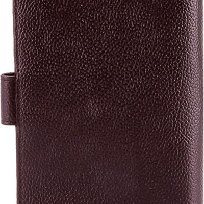 Ví Nam Dáng Đứng Huy Hoàng HT2146 (12.5 x 10 cm) - Nâu